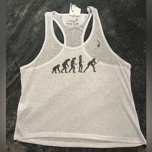 White Tennis Tank Top - Picture 1 of 3